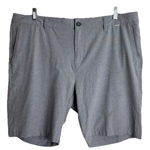 Linksoul Boardwalker Shorts Mens Size 40 Gray Golf Lifestyle Stretch Performance